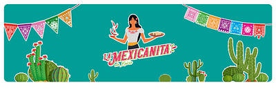 La Mexicanita branding design graphic design illustration logo typography vector