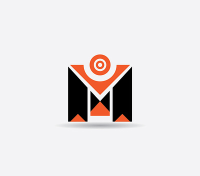 M-Letter logo mark vintagelogo