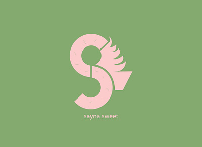 pastry logo design flat illustration logo minimal