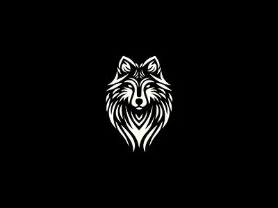 Mystic 🐺 animal branding design graphic design howling icon illustration logo minimalist wild wolf