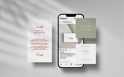 Brand logo design / brand color suggestion / welcome card & mini logo