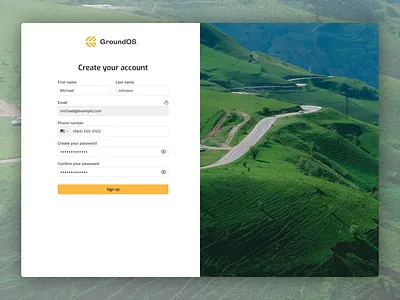 GroundOS: Land Software Redefined land ui ux