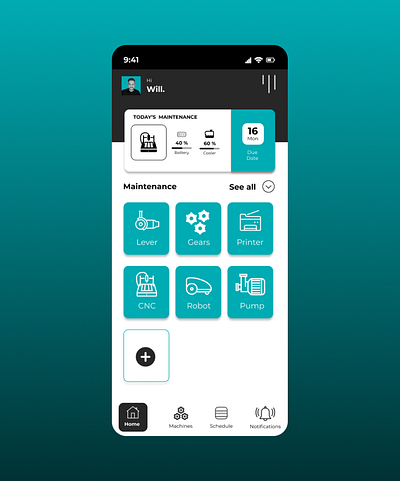 Manufacturing Maintenance App app app design application application design daily ui design interface manufacturing design mobile mobile design ui ui interface ux ux design ux designer ux interface ux ui web design