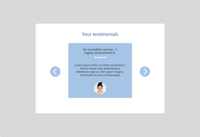 Testimonial daily ui design testimonial ui