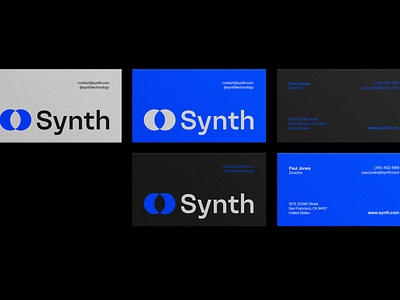 Synth - Brand Identity branding design graphic design logo typography