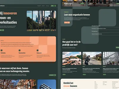 De ideeënbouwers landing page design branding figma homepage landing page layout ui ui design ux web webdesign website