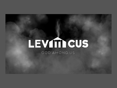 Leviticus Sermon Series graphic design