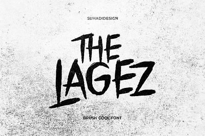 The Lagez brush font brush brush font font fonts