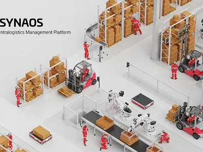 SYNAOS 3d 3d animation 3d art branding cinema4d design digital art explainer illustration infographics web design