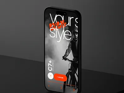 Mobile App UX android app ux bicycle app black design clean design conceptual design cycle app design studio bangalore dhipu dhipu mathew hogoco hogoco studio interaction design ios mobile app mobile ux motor cycle app trend design ui design user experience