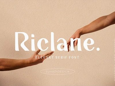 Riclane elegant serif font branding branding font elegant font fonts logo font packaging serif ui