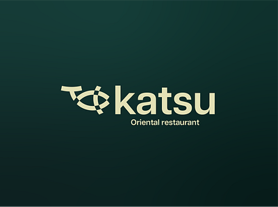 Katsu logo design 3d animation beauty branding design graphic design illustration logo logo desing motion graphics ui ux vector