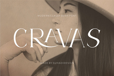Cravas Classy Stylish Typeface Font ligatures