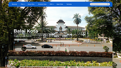 Bandung.go.id Design bandung figma indonesia ui ux web webdesign website