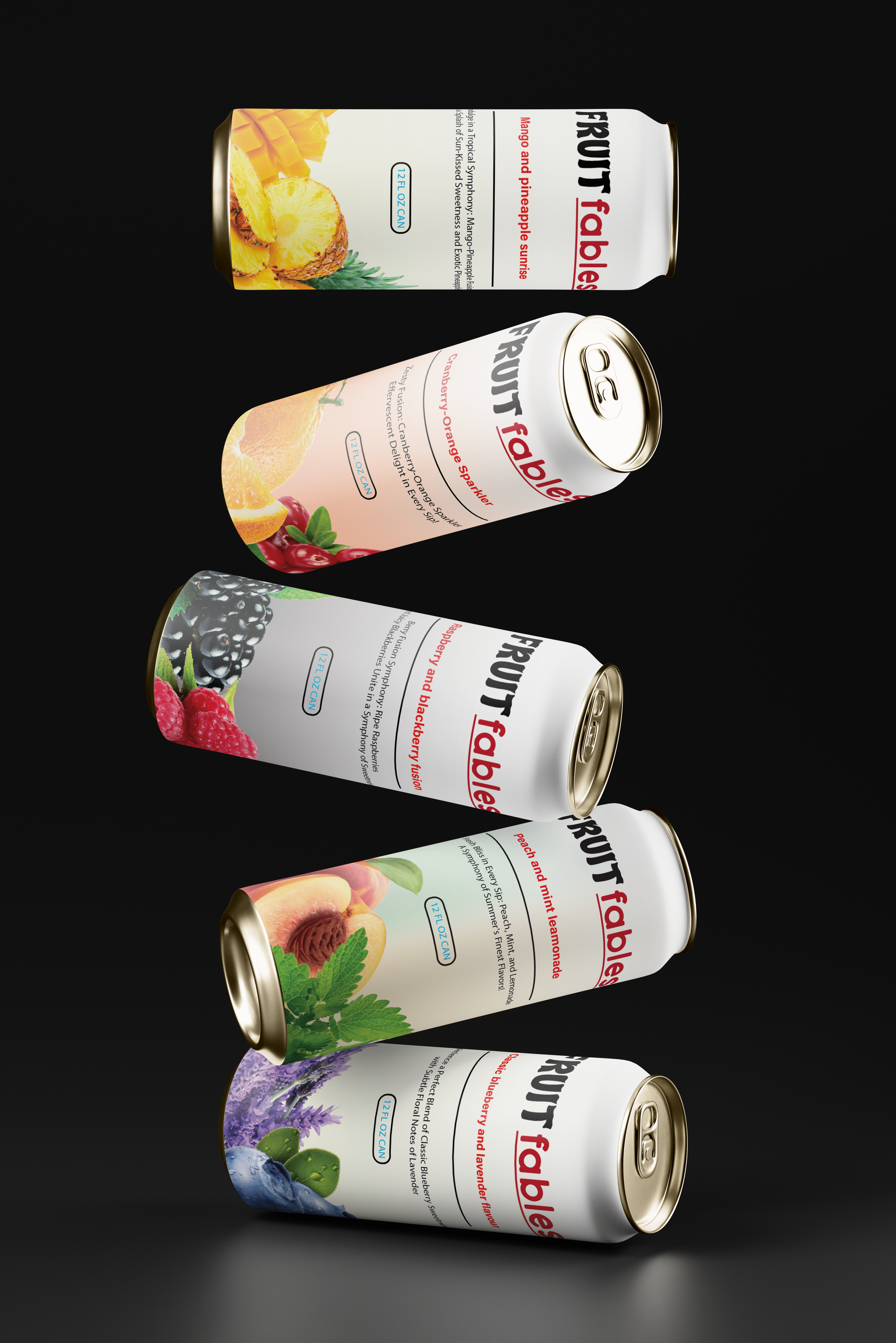 Fruit Fables Concept Branding brand identity branding concept graphic design mockup prototype visual