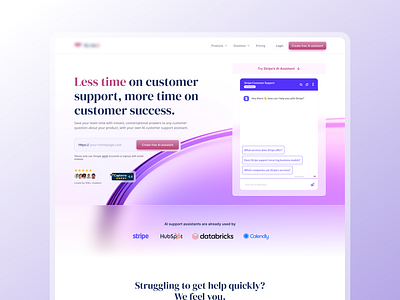 SaaS landing page clean ui glassmorphism gradient landing page saas landing page sales page