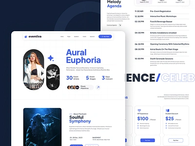 Music, Festival, Event, Conference website design concert landing page conference conference landing page event event ticket event website design festival figma landing page meetup landing page minimal design music fes ui ux