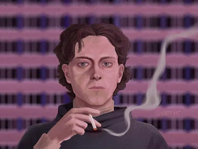 No smoking within 8 feet of building entrance illustration