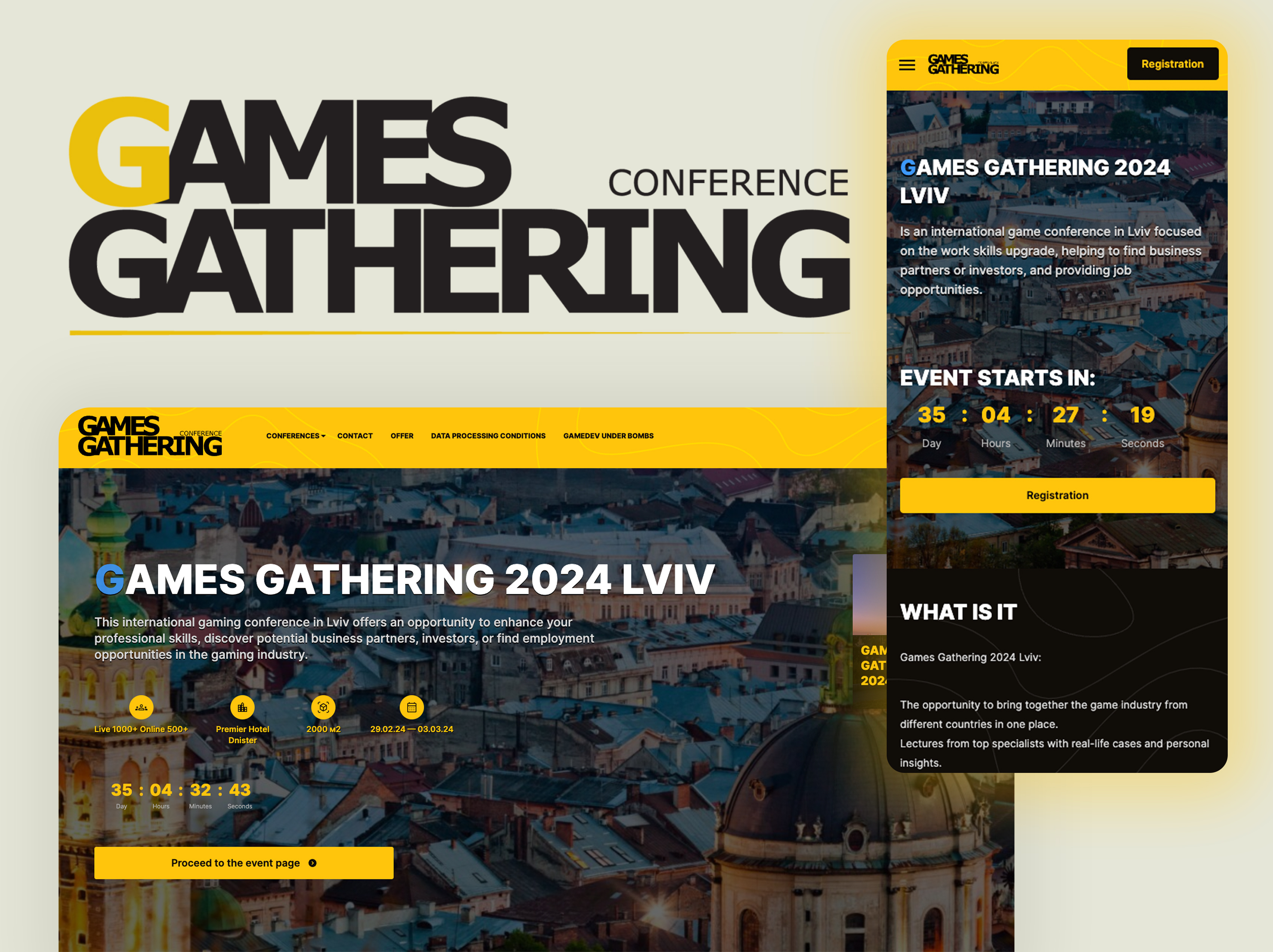 Website Design for www.ggconference.com design figma ggconference graphic design ui uiux ux web website