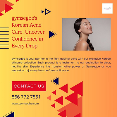 gymsegbe: Unveiling Clear Complexions with Korean Acne Solutions buy korean acne skin care online korean acne skin care korean skin care for acne