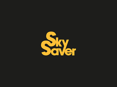 SkySaver logo branding graphic design logo