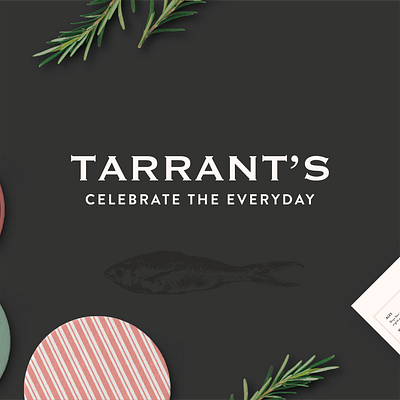 Tarrant's Brand Refresh branding campfire co. menu design restaurant brand identity richmond va