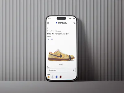 DropClub branding branding design design ecommerce logo luxury items product design ui