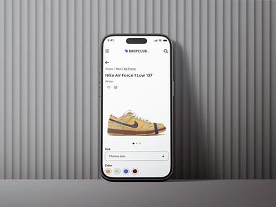 DropClub branding branding design design ecommerce logo luxury items product design ui