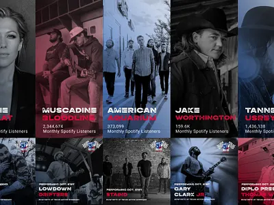 HWY30 MUsic Festival Ads ad design ads