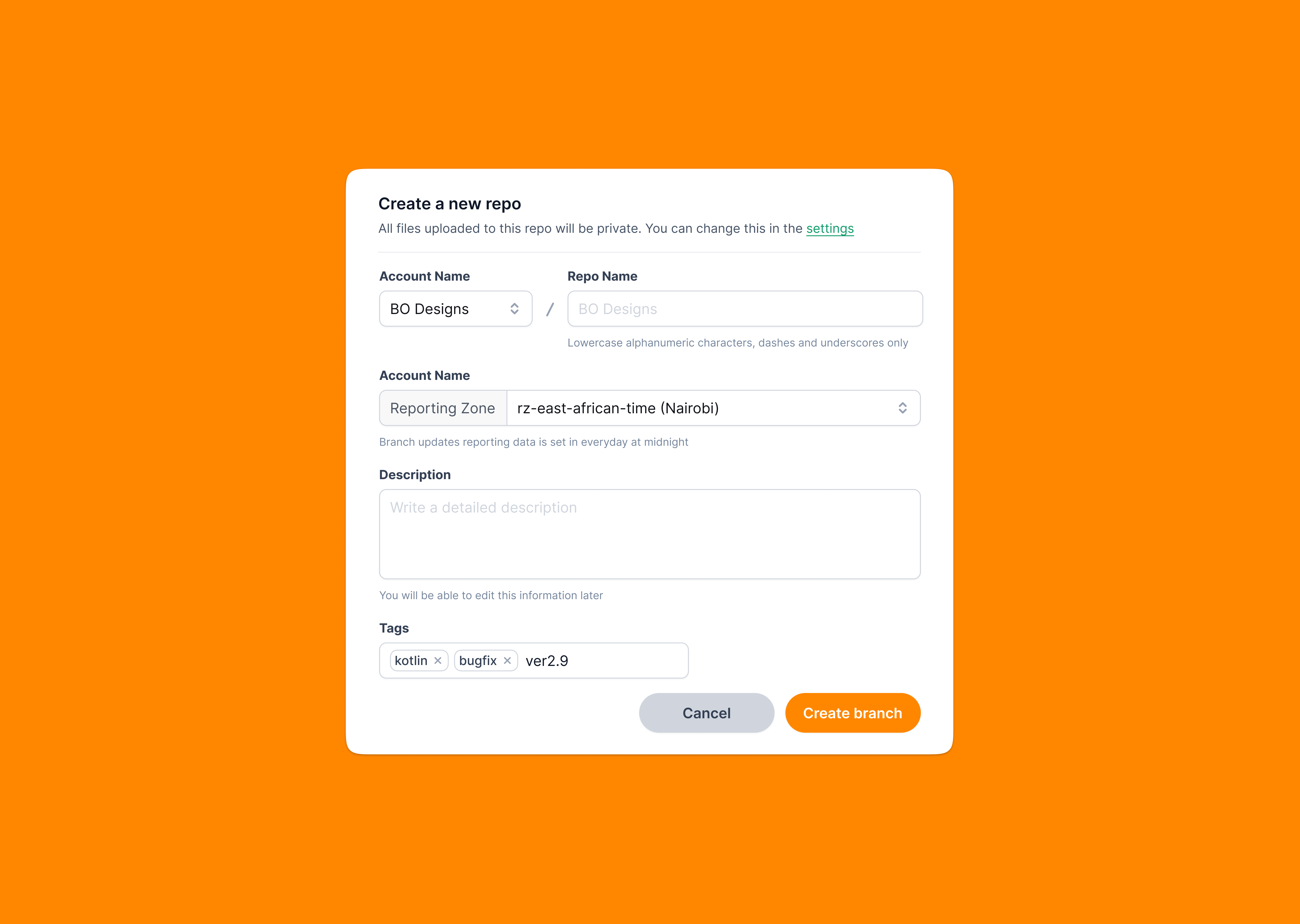 Form form input repo