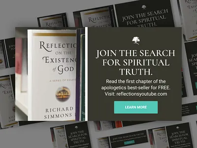 Richard E. Simmons 3 Books Ad Design ad design