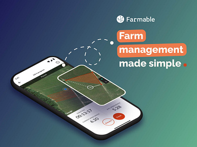 Farmable - Screenshots design for App Stores app screenshots branding figma graphic design ui