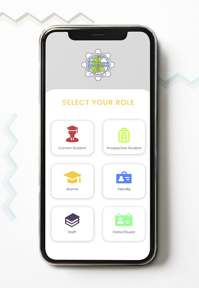 Educational Excellence in Pixels: Showcasing a University Mobile app design dribbbleshowcase edtechdesign figma mobile app mobileappui uiux uiuxinnovation university app