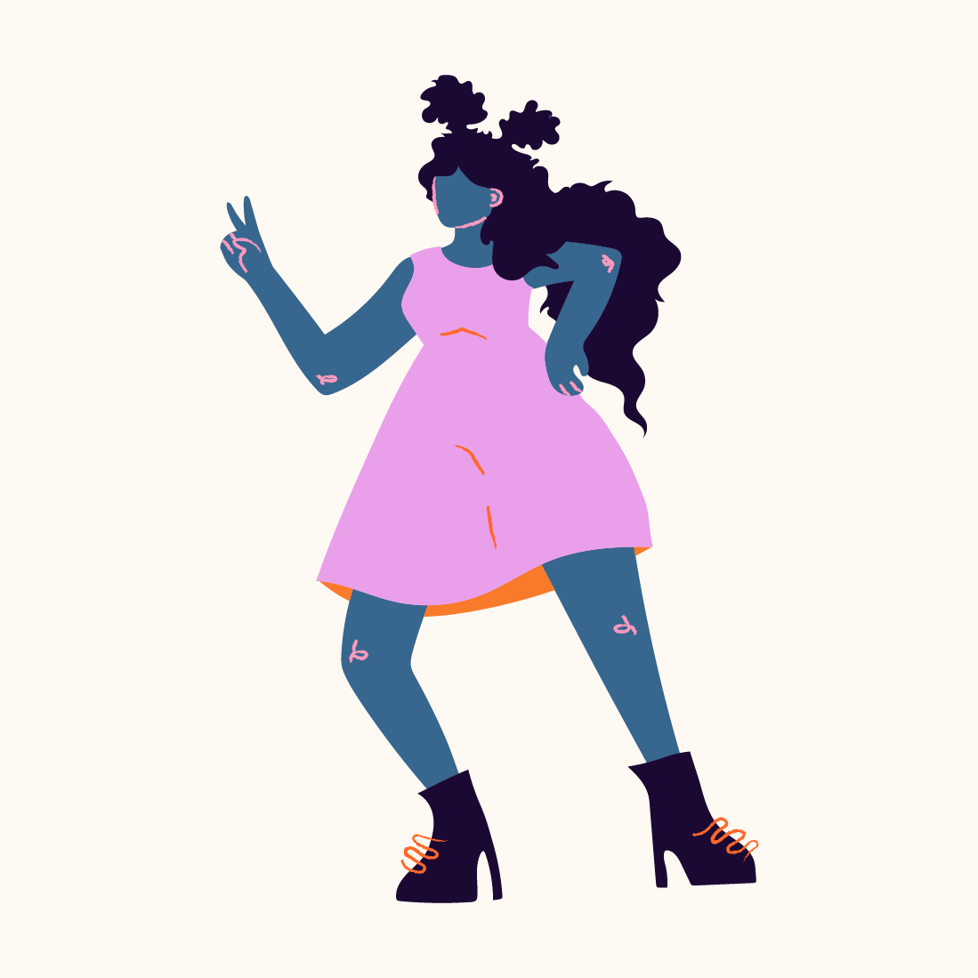 Illustration for Botanis modern illustrations.