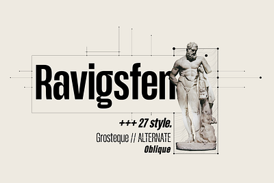 ZT Ravigsfen Typeface brand identity branding design display font free free font freebie logo sans serif type typeface