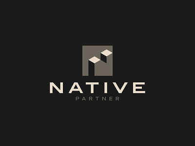 Native Partner branding business design dualmeaning graphic design icon logo logodesign n nlogo partner symbol vector