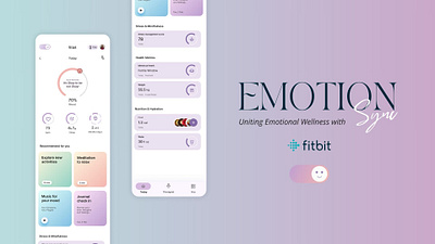EmotionSync Mode – Uniting Emotional Wellness with Fitbit emotional design ui ux