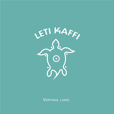 Logo for Leti Kaffi branding graphic design logo turtule