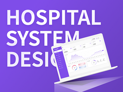 Hospital System Design design graphic design ui ux