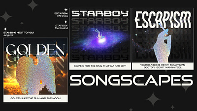 Songscapes (Conceptual) design graphic design typography