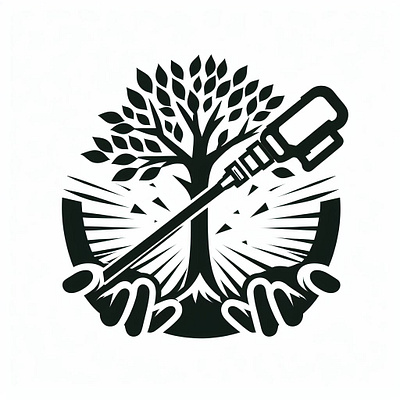 Tree Removal Logo Demo for Client graphic design logo
