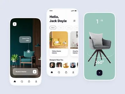 Home Interior App 2024 ui android app apps apps design branding clean ui app design graphic design home screen ui interior interior app interior mobile app mobile app ui modern ui ui uiux ux