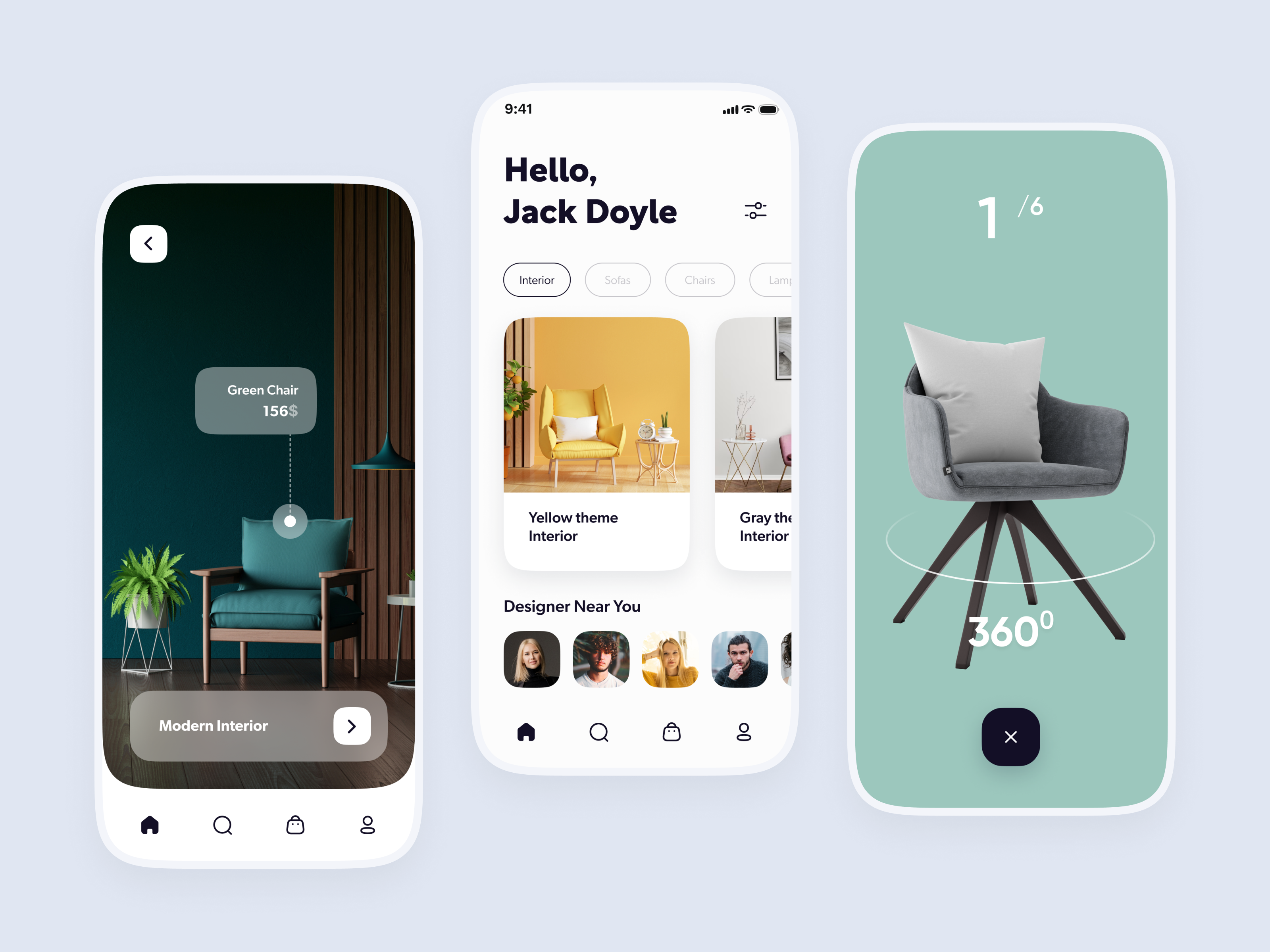 Example of Mobile App UI/UX Design (Figma)