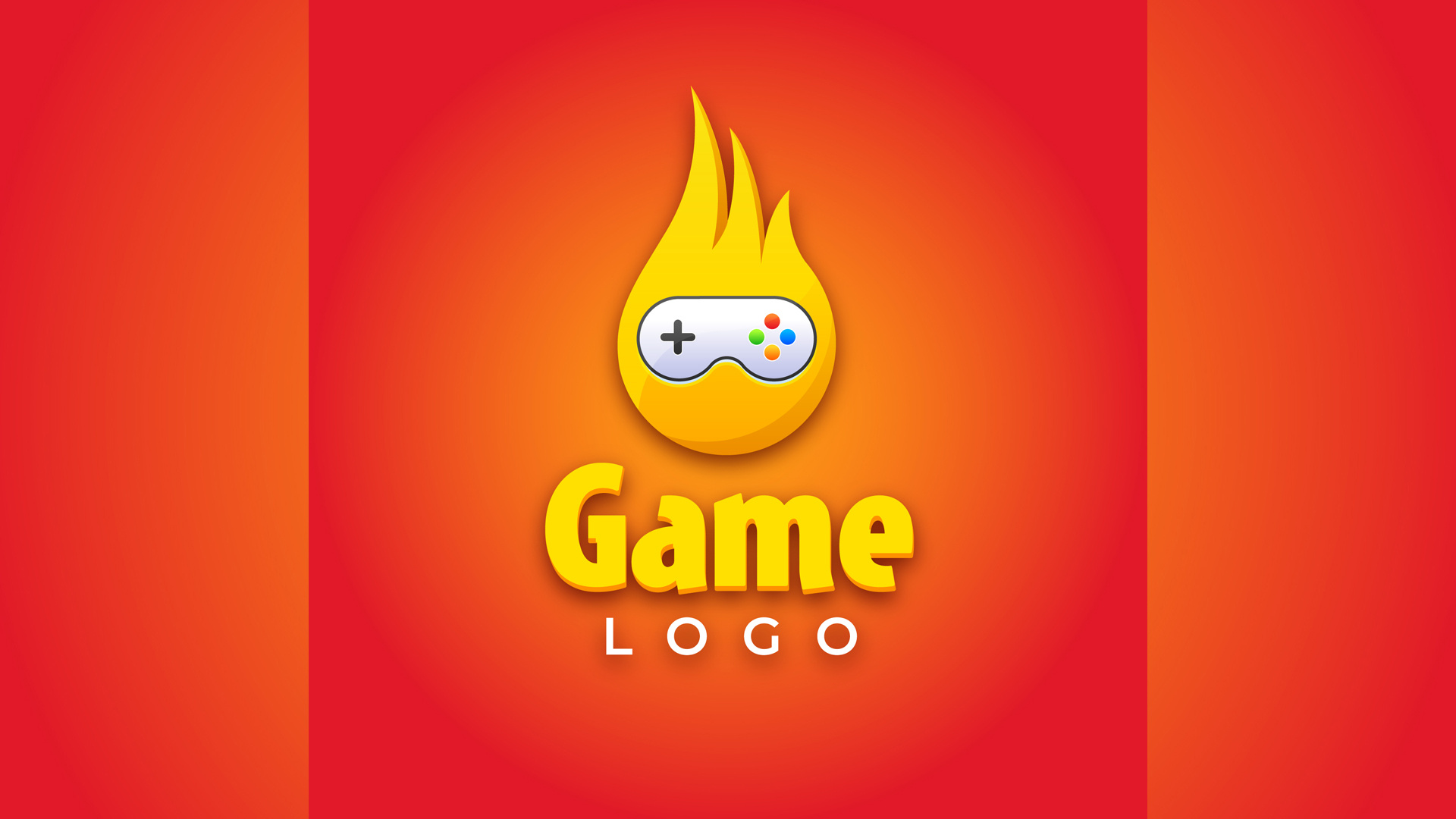Game Logo Design art branding creative design game gaming graphic design illustration logo vector