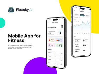 Fitracy Fitness Mobile Apps branding fitness app fitness app design graphic design logo mobile apps ui uiux