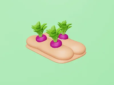 Turnip Farming 👇🏽 harvest