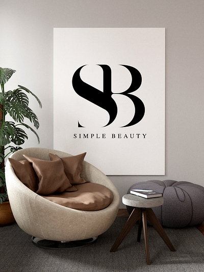 Minimalist and Aesthetic Logo Design for Simple Beauty adobe illustrator branding design logo vector