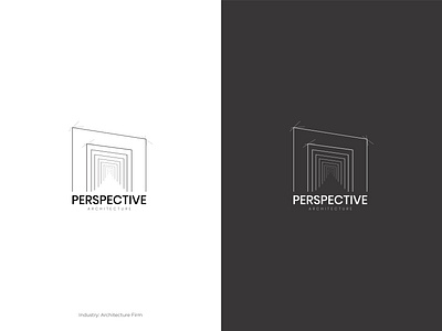 Perspective | architecture logo design abstract logo door