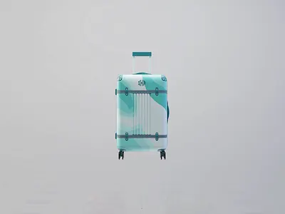 3D Suitcase Ad Concept!! Minimalistic and Elegant !! 3d 3d animation 3d animation production house 3d arts 3d character models 3d modeling 3d modeling company 3d modeling services 3d rendering 3d suitcase animation blender branding design maya product animation substance painter suitcase travel