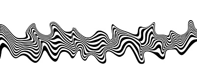 Flow of optical illusion wave 3d art black creative curve design digital dynamic flow graphic design illusion illustration optical surreal wave white
